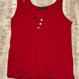 Brandy Melville 3-button tank